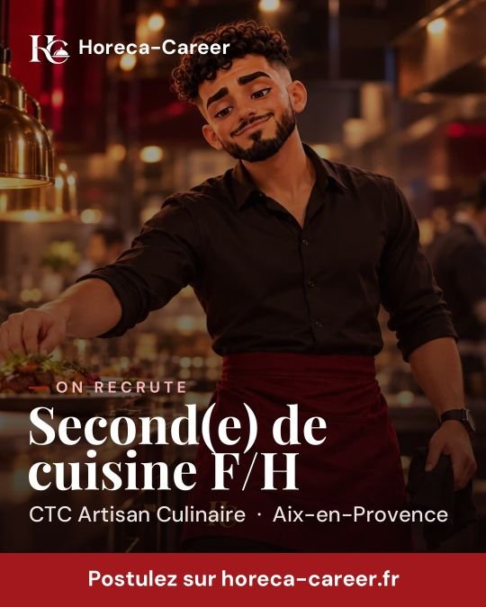 Second(e) de cuisine F/H — Aix-en-Provence