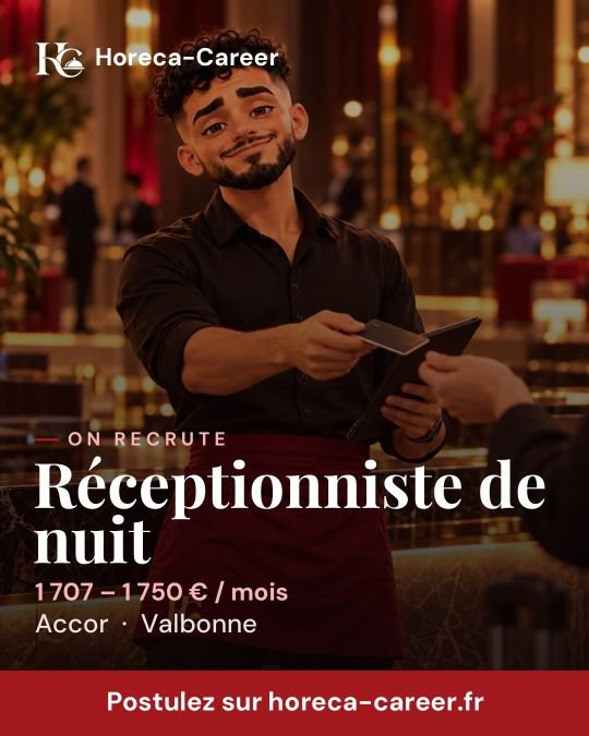 Réceptionniste de nuit — Valbonne