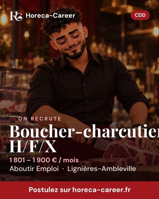 Boucher-charcutier H/F/X — Lignières-Ambleville