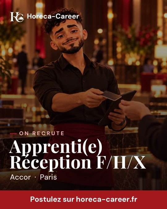Apprenti(e) Réception F/H/X — Paris