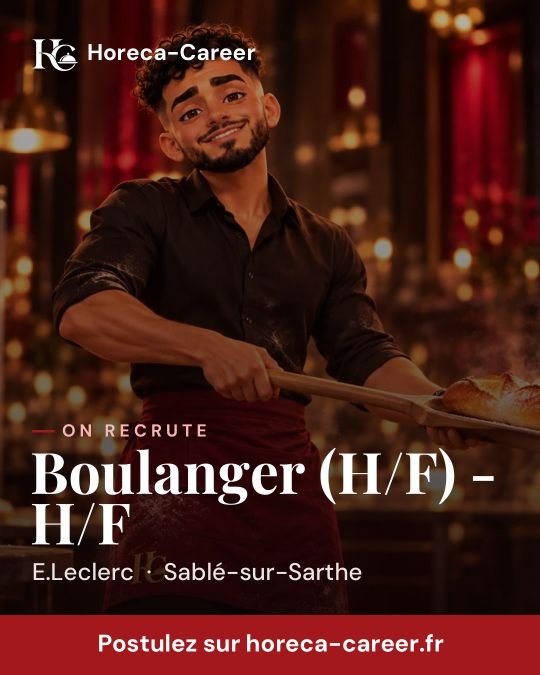 Boulanger (H/F) - H/F — Sablé-sur-Sarthe