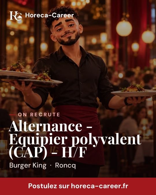 Alternance - Equipier polyvalent (CAP) - H/F — Roncq