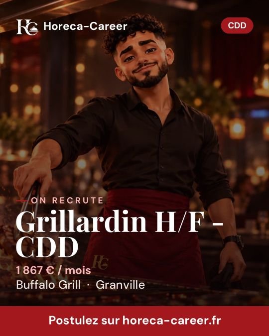Grillardin H/F - CDD — Granville