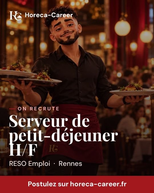 Serveur de petit-déjeuner H/F — Rennes