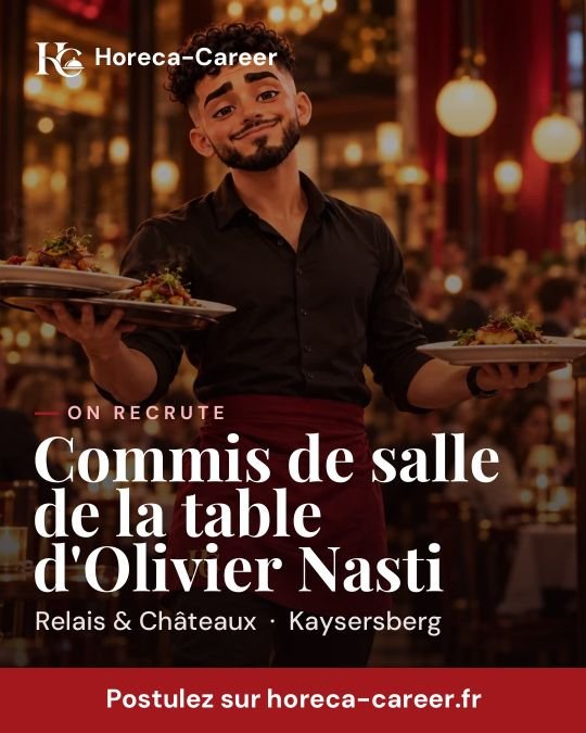 Commis de salle de la table d'Olivier Nasti — Kaysersberg