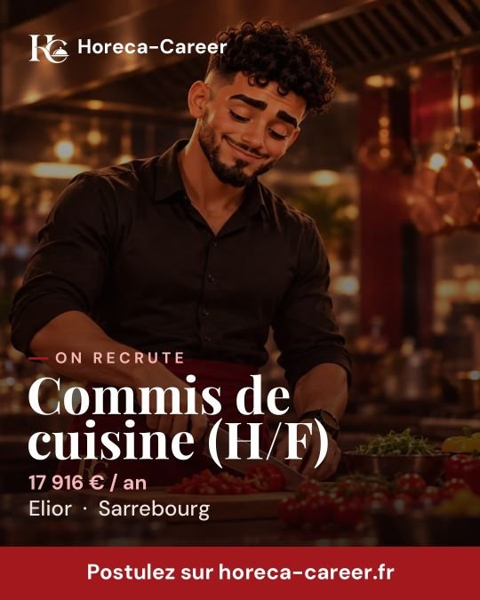Commis de cuisine (H/F) — Sarrebourg