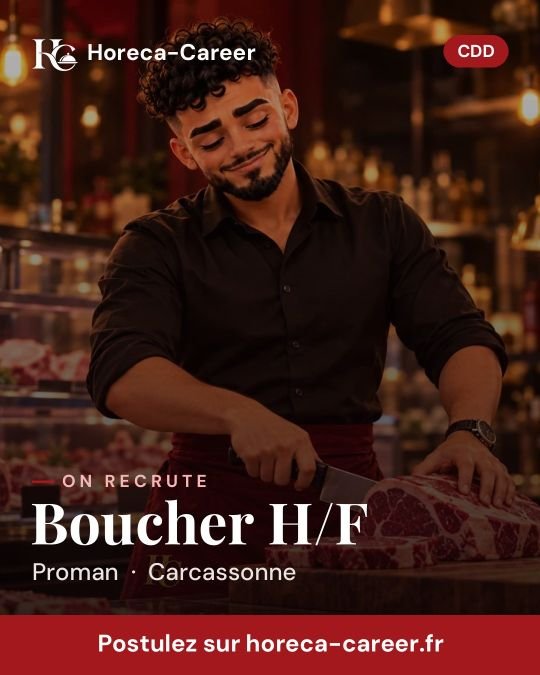 Boucher H/F — Carcassonne