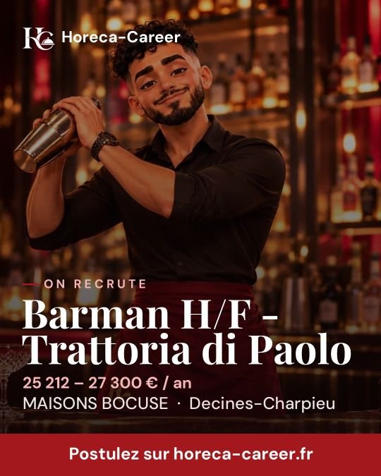 Barman H/F - Trattoria di Paolo — Decines-Charpieu