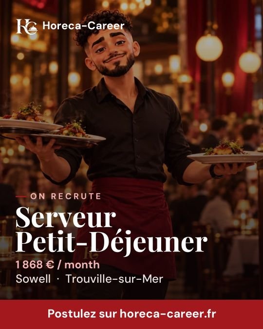 Serveur Petit-Déjeuner — Trouville-sur-Mer