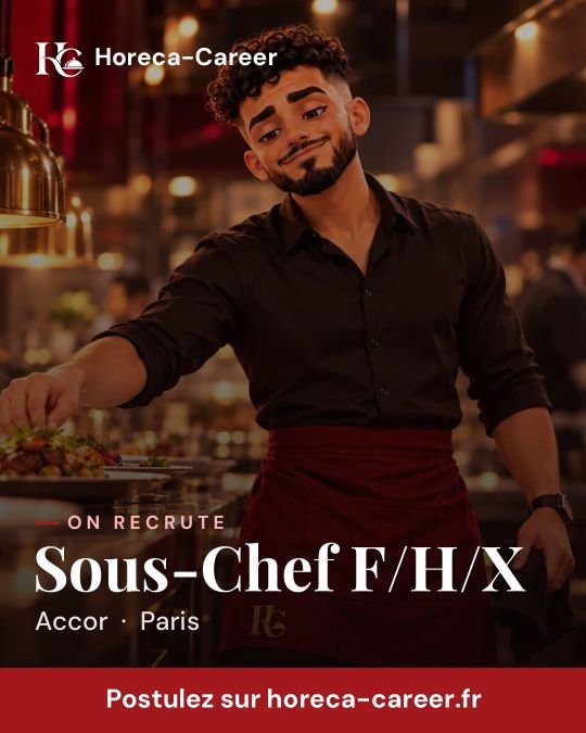 Sous-Chef F/H/X — Paris