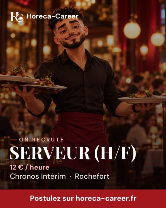 SERVEUR (H/F) — Rochefort
