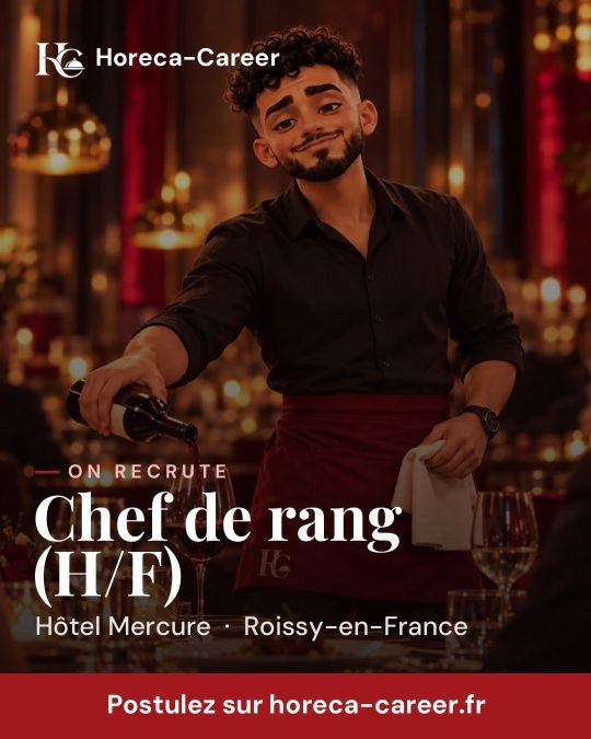 Chef de rang (H/F) — Roissy-en-France