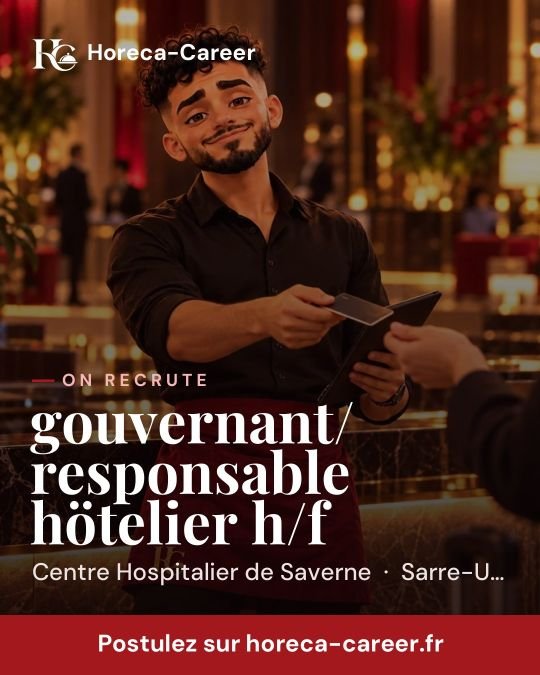 gouvernant/ responsable hötelier h/f — Sarre-Union